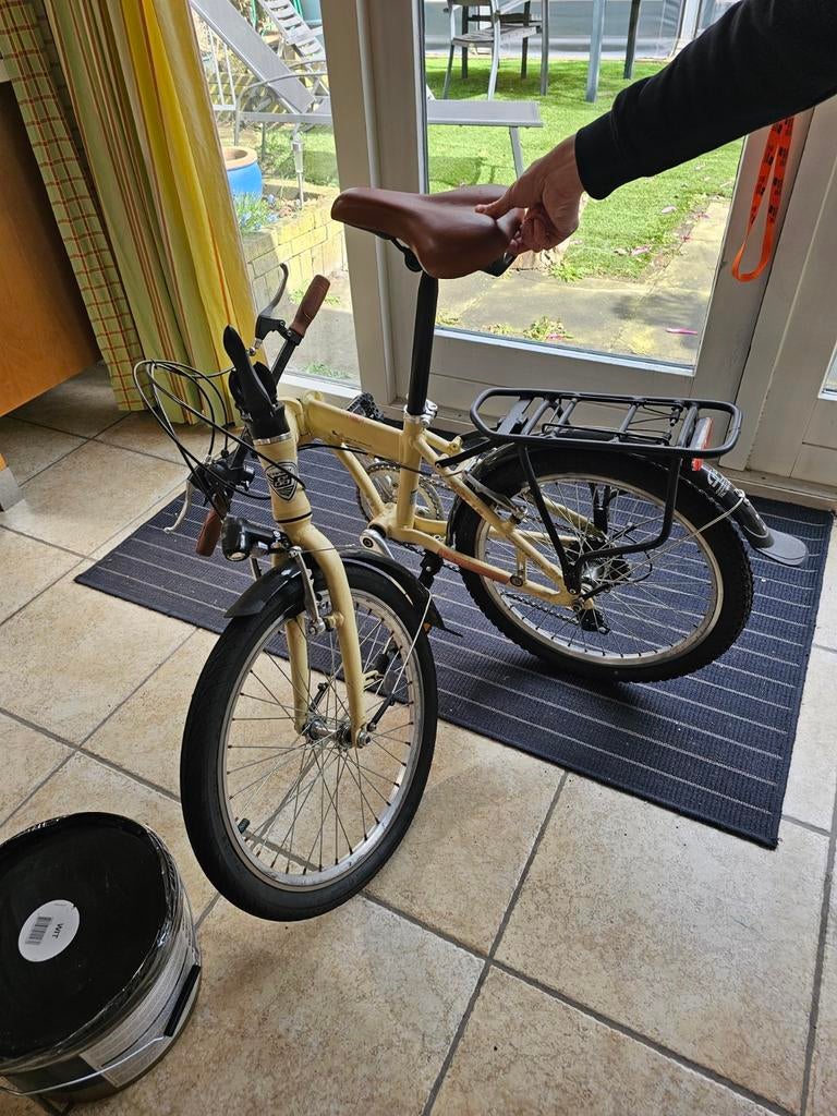 Vouwfiets, makkelijk mee te nemen, Fietsen en Brommers, Fietsen | Vouwfietsen, Ophalen of Verzenden
