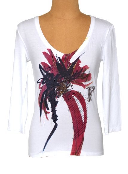 Nieuw Ferre Milano top, shirt, wit, Mt. S, Verzenden, Wit, Nieuw, Ferre Milano