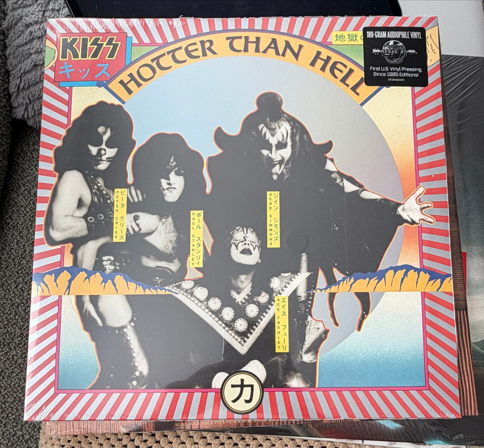 KISS - Hotter Than Hell (Gesealde 180 gram LP), Cd's en Dvd's, Vinyl | Rock, LP, Hard Rock, Geseald, Ophalen of Verzenden