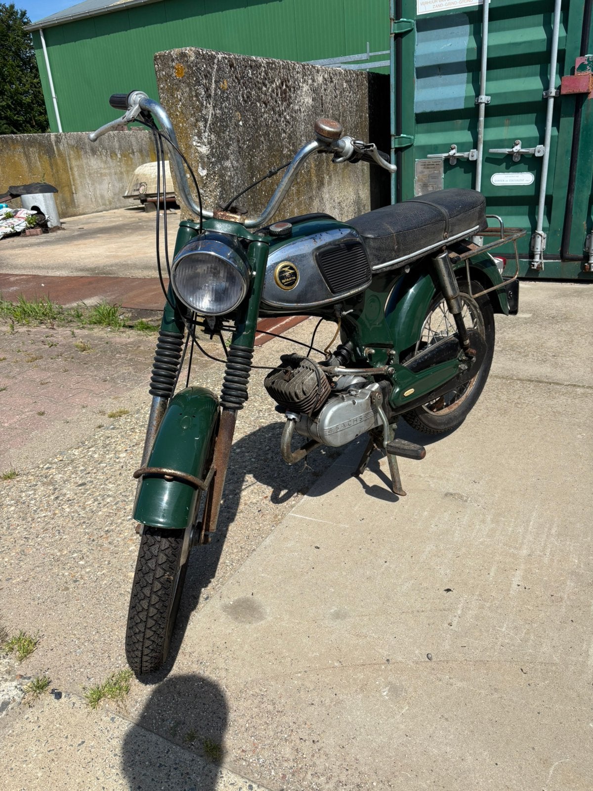 Sparta v2 geel kenteken, Fietsen en Brommers, Brommers | Oldtimers, Ophalen, Sparta