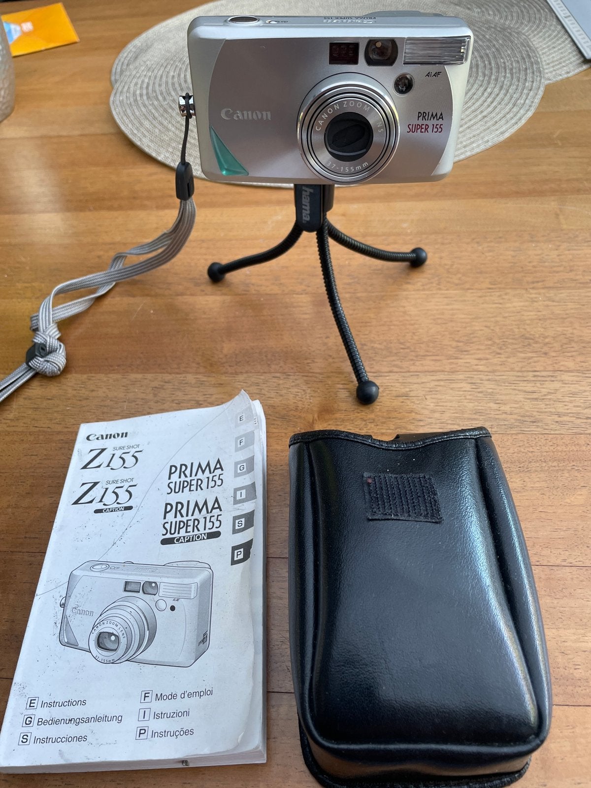 Canon Prima Super 155, Ophalen of Verzenden, Zo goed als nieuw, Compact, Canon