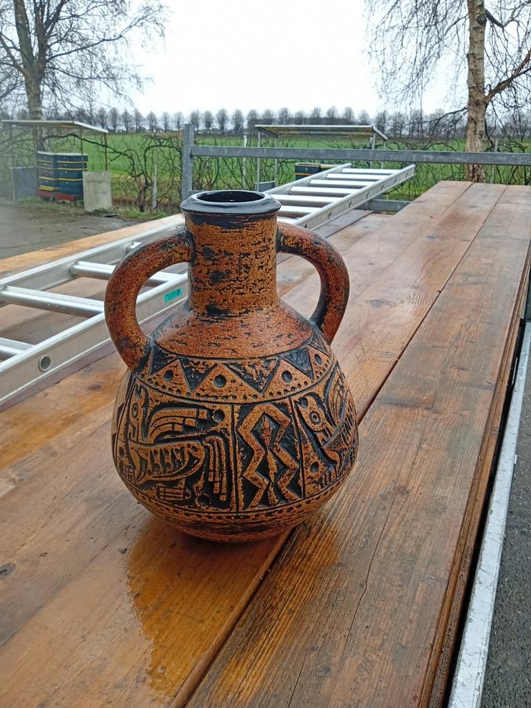 Jasba Keramieke Vaas in Nieuwstaat, Antiek en Kunst, Ophalen