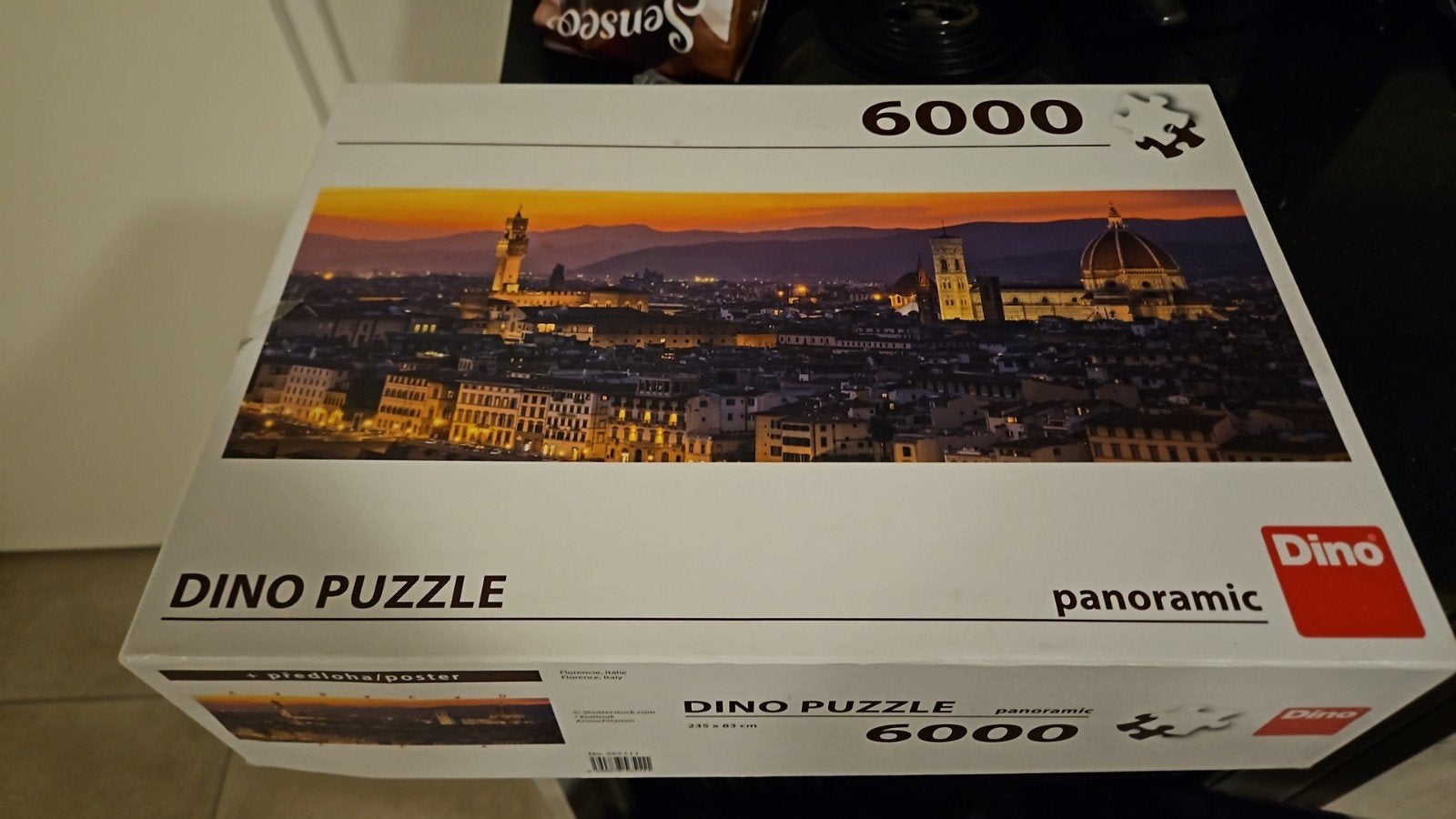 Dino Panoramische Legpuzzel Florence 6000 Stukjes, Hobby en Vrije tijd, Ophalen, Meer dan 1500 stukjes, Nieuw, Legpuzzel