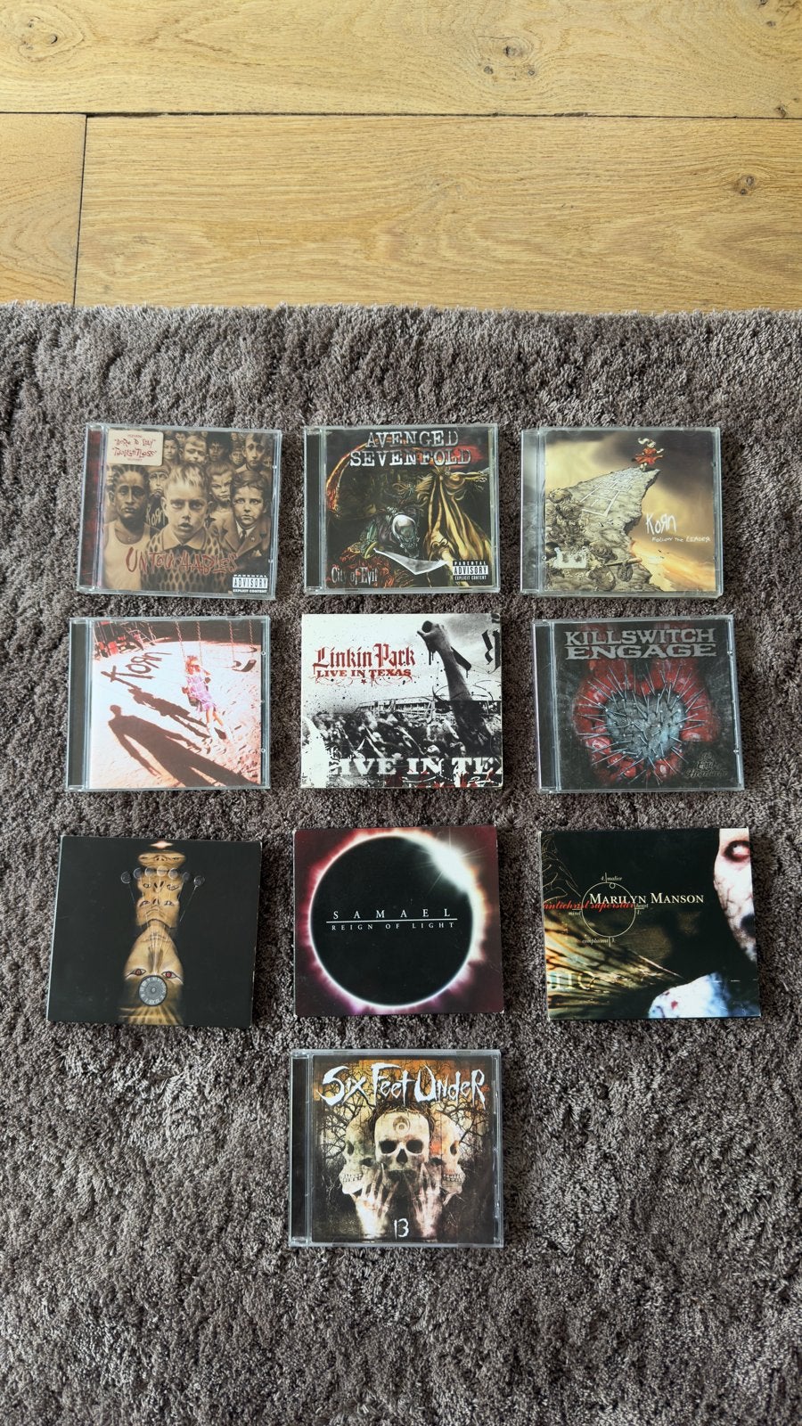Diverse rock en metal cd's - Korn, Linkin Park, Ophalen of Verzenden, Gebruikt, Hardrock, Album
