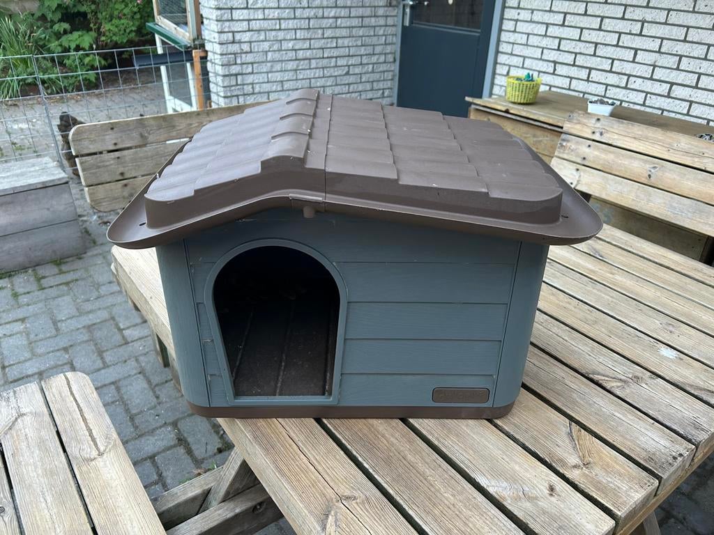 Duvo+ buitenhuisje konijn/kip/kat/hond, Ophalen of Verzenden, Zo goed als nieuw, 110 cm of meer, Minder dan 65 cm