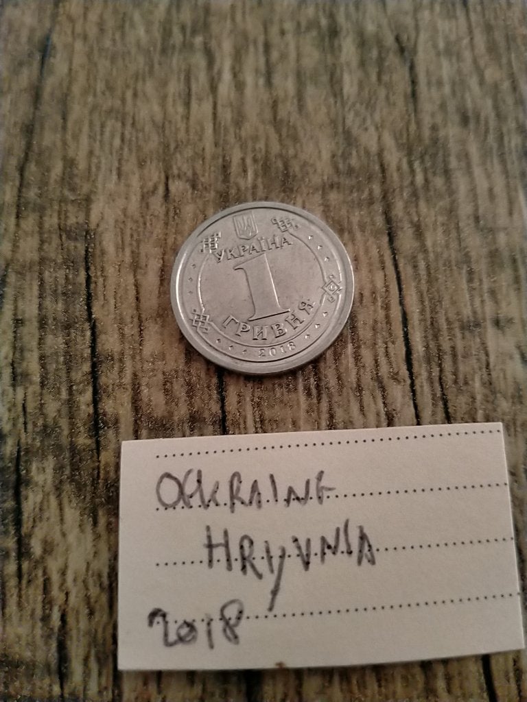 Oekraïne Hryvenia 2018, Verzenden, Overige landen, Losse munt