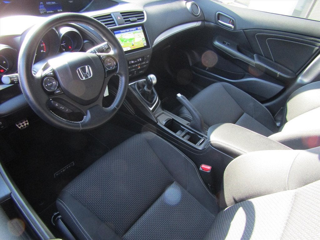 Honda Civic 1.8 142pk Elegance/ADS, Auto's, Gebruikt, 4 cilinders, Zwart, Bedrijf