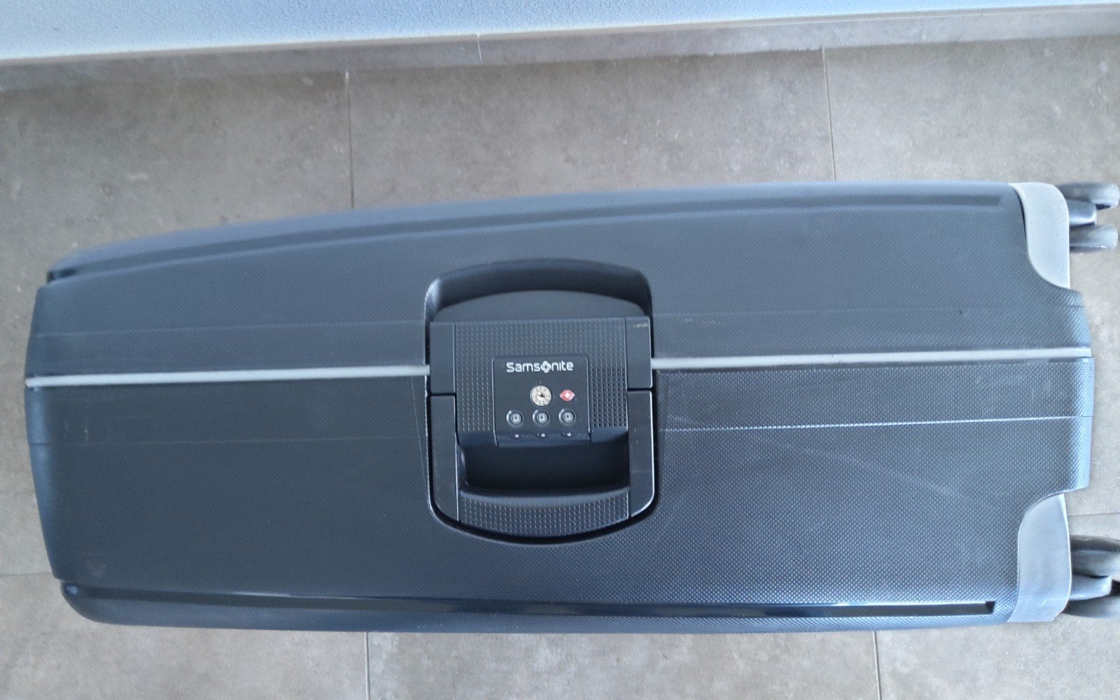 SAMSONITE Secure Spinner 75 Black reiskoffer, Sieraden, Tassen en Uiterlijk, Koffers, Wieltjes, Gebruikt, Hard kunststof, 45 tot 55 cm