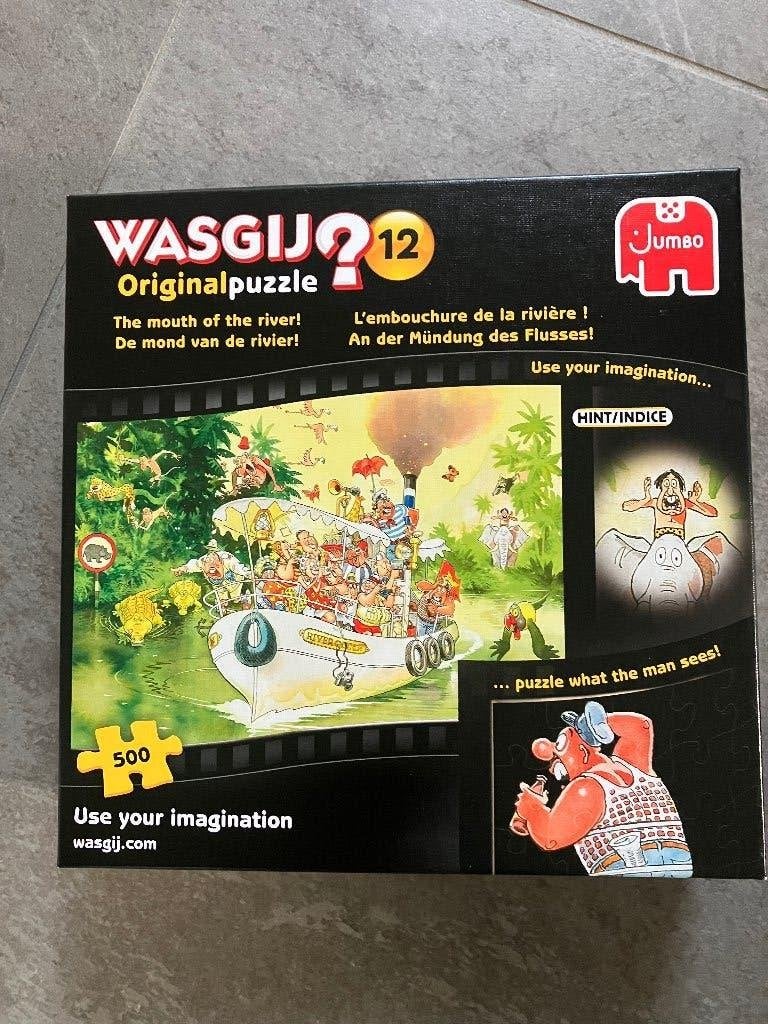 Puzzel WASGIJ? Nr 12 De mond van de rivier, Ophalen of Verzenden, 500 t/m 1500 stukjes, Zo goed als nieuw, Legpuzzel