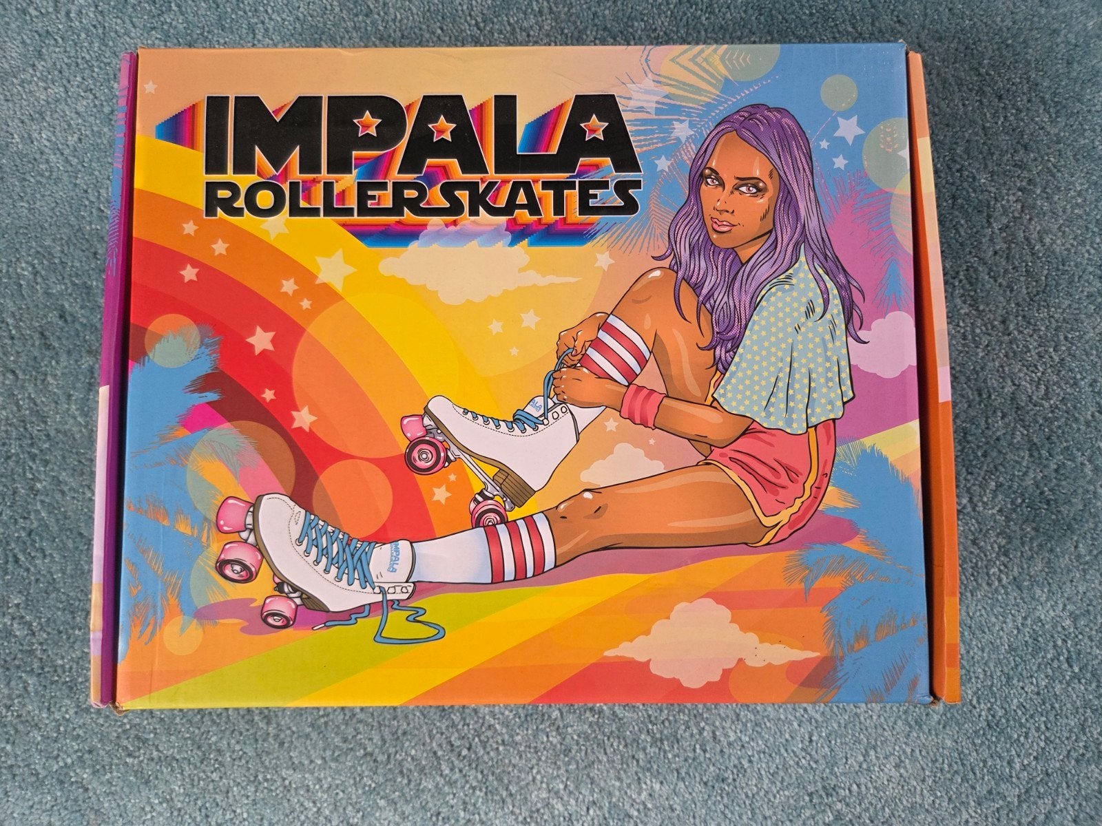 Impala rolschaatsen Cynthia Rowley Floral, maat 39, Overige merken, Overige typen, Ophalen of Verzenden, Zo goed als nieuw