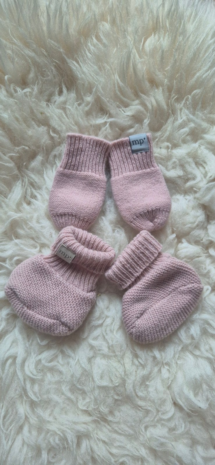 slofjes en wantjes MP wol/cashmere, Maat 62, Nieuw, Ophalen of Verzenden, MP