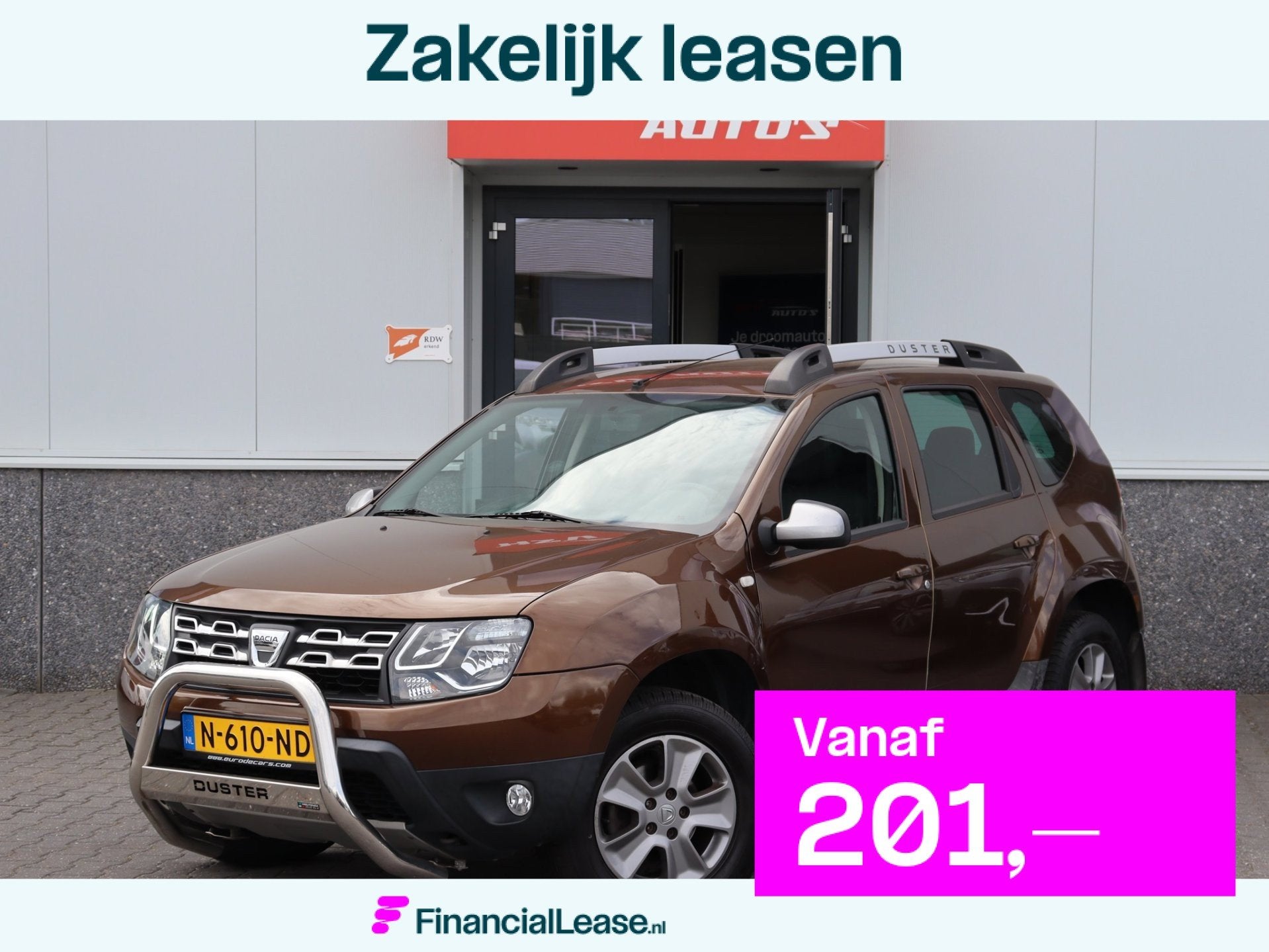 Dacia Duster 1.2 TCe 4x2 Prestige navi LEER airco, Voorwielaandrijving, Euro 5, 125 pk, Gebruikt
