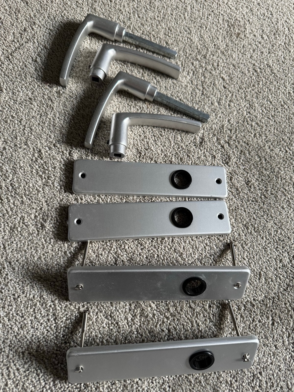 Deurbeslag, Ophalen of Verzenden, Gebruikt, Overige materialen, Klink of Kruk