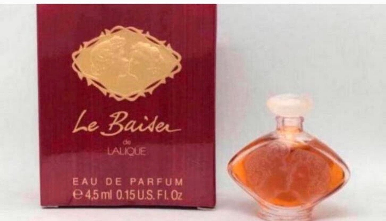 Miniatuur Le Baiser Lalique 4,5 ml eau de parfum, Verzamelen, Parfumverzamelingen, Verzenden, Nieuw, Miniatuur, Gevuld