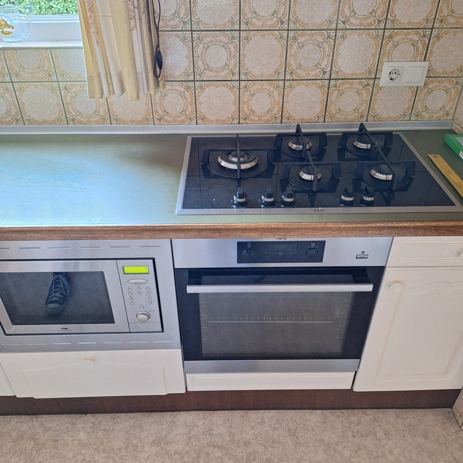 AEG Inbouw Oven en/of gasfornhuis, Gebruikt, Oven, AEG, Ophalen of Verzenden