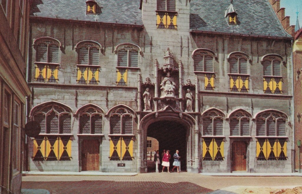 Middelburg Gistpoort, Ophalen of Verzenden, 1960 tot 1980, Gelopen, Zeeland