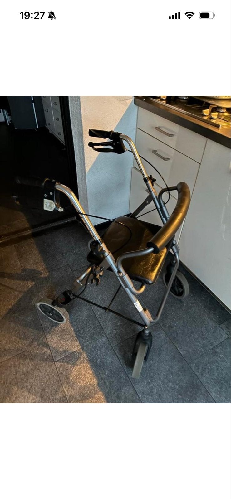 Rollator, Ophalen, Gebruikt