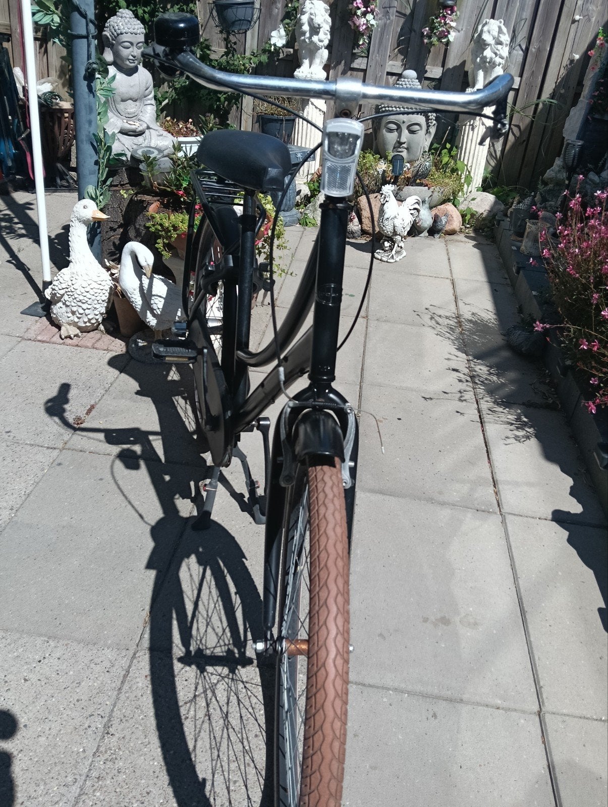 Nette zwarte damesfiets met lage instap, Overige merken, Terugtraprem, Ophalen of Verzenden, 50 tot 53 cm