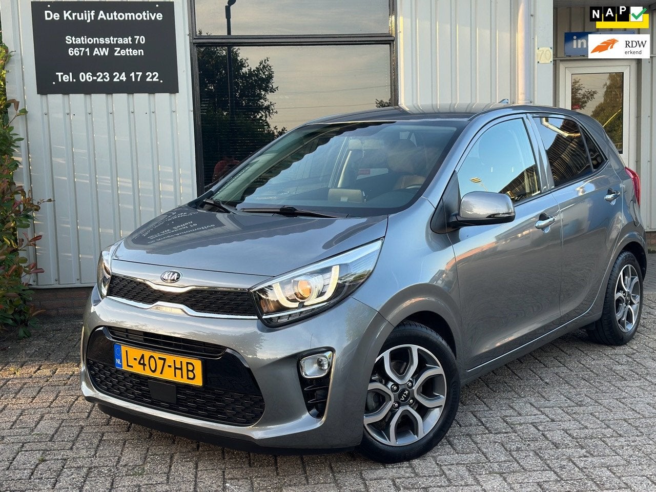 Kia Picanto 1.0 DPi DynamicPlusLine|CAMERA|KEYLESS ENTRY|CLI, Voorwielaandrijving, Stof, Gebruikt, 4 stoelen