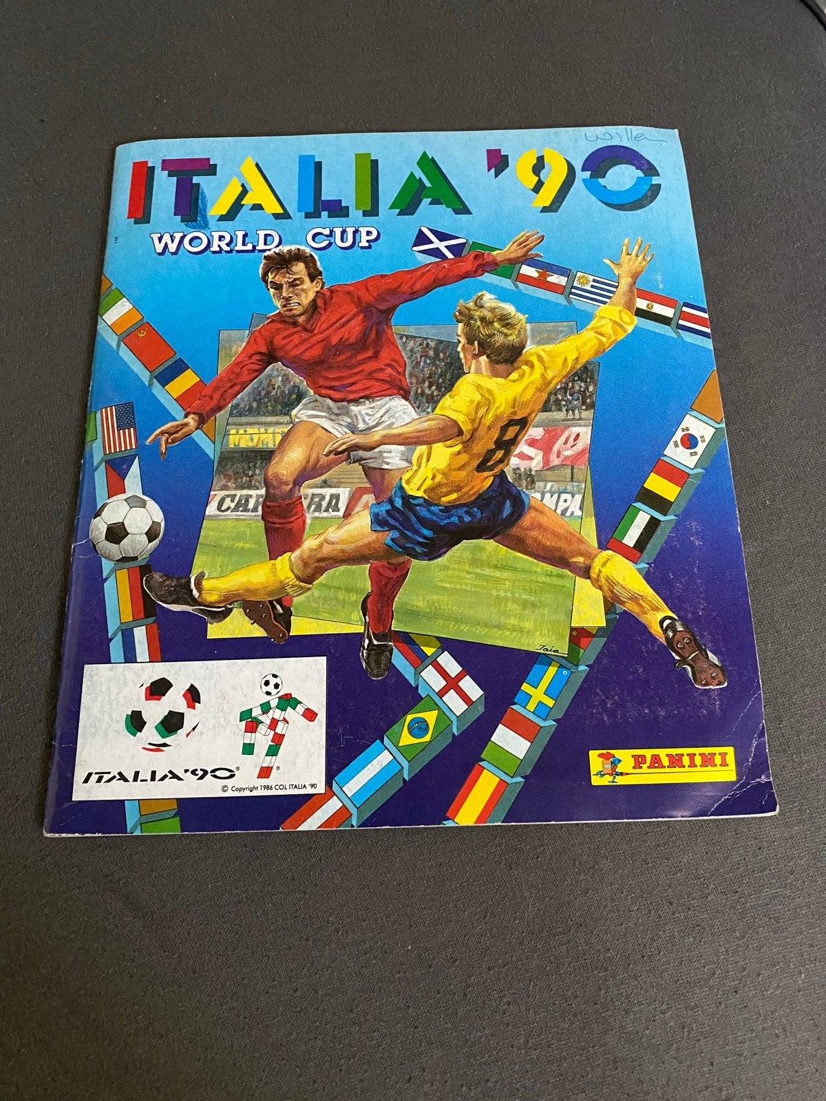 Panini WK 1990 Italia album - Topstaat, Ophalen of Verzenden, Zo goed als nieuw, Overige sporten, Boek of Tijdschrift