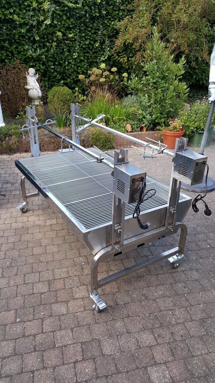 Speenvarken grill, grill xxxl, dubbel spit, Ophalen