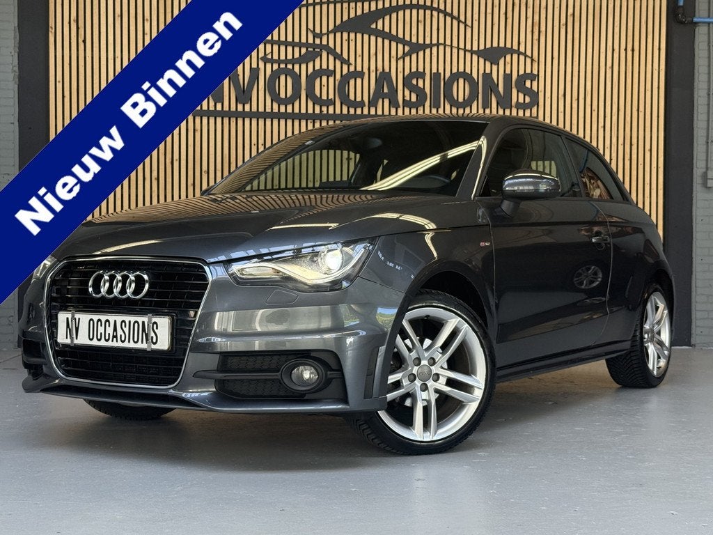 Audi A1 1.2 TFSI Pro Line S S-LINE/XENON/17"/NAVI/CRUISE/NAP, Voorwielaandrijving, Euro 5, 86 pk, Zwart