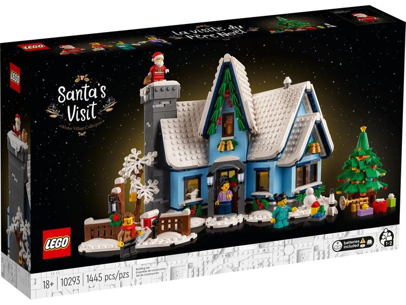 10293 LEGO Icons: Bezoek van de Kerstman - Nieuw in doos!!, Lego, Nieuw, Ophalen of Verzenden, Icons