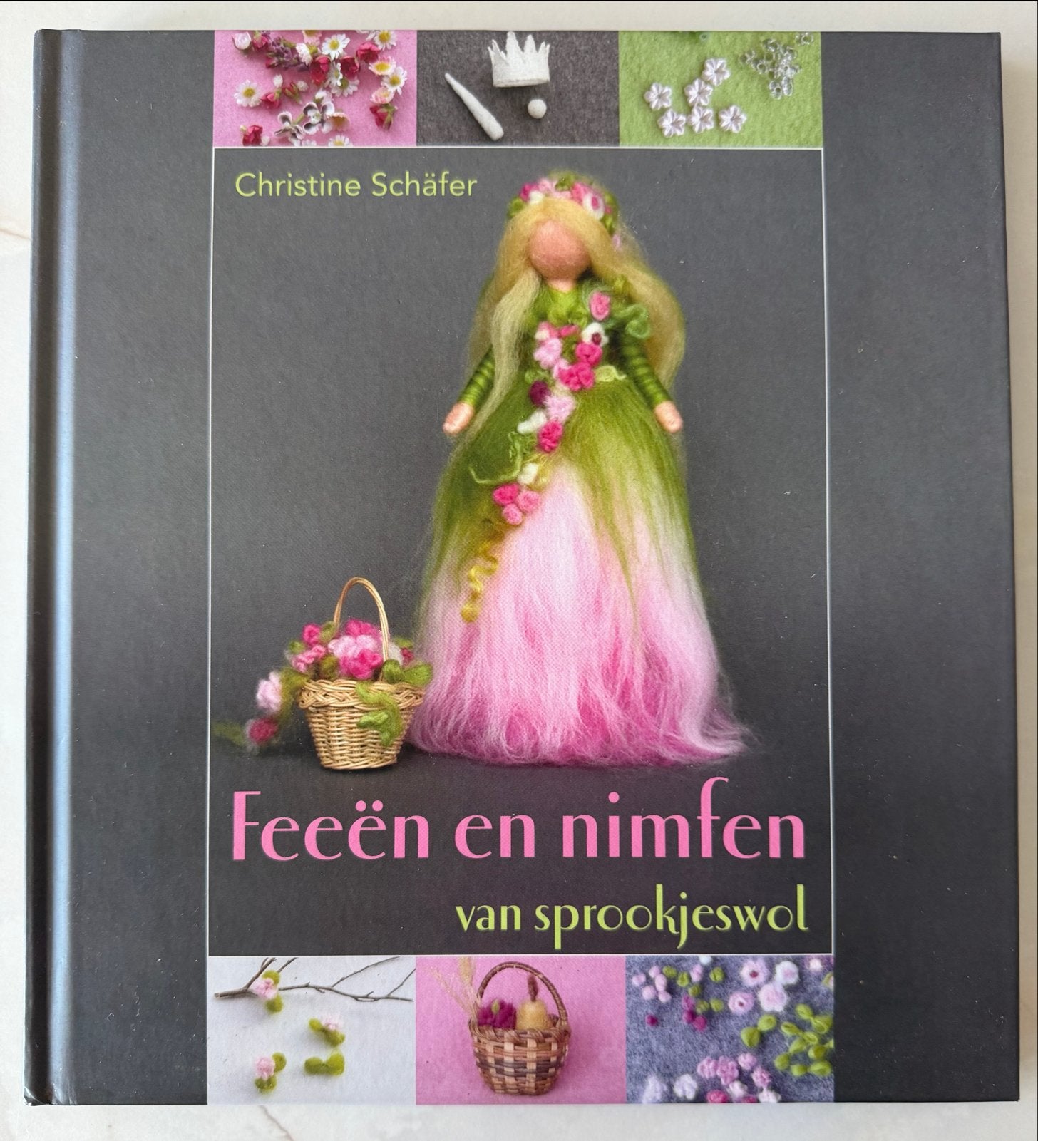 Feeën en nimfen van sprookjeswol - Christine Schäfer, Boeken, Ophalen of Verzenden, Zo goed als nieuw