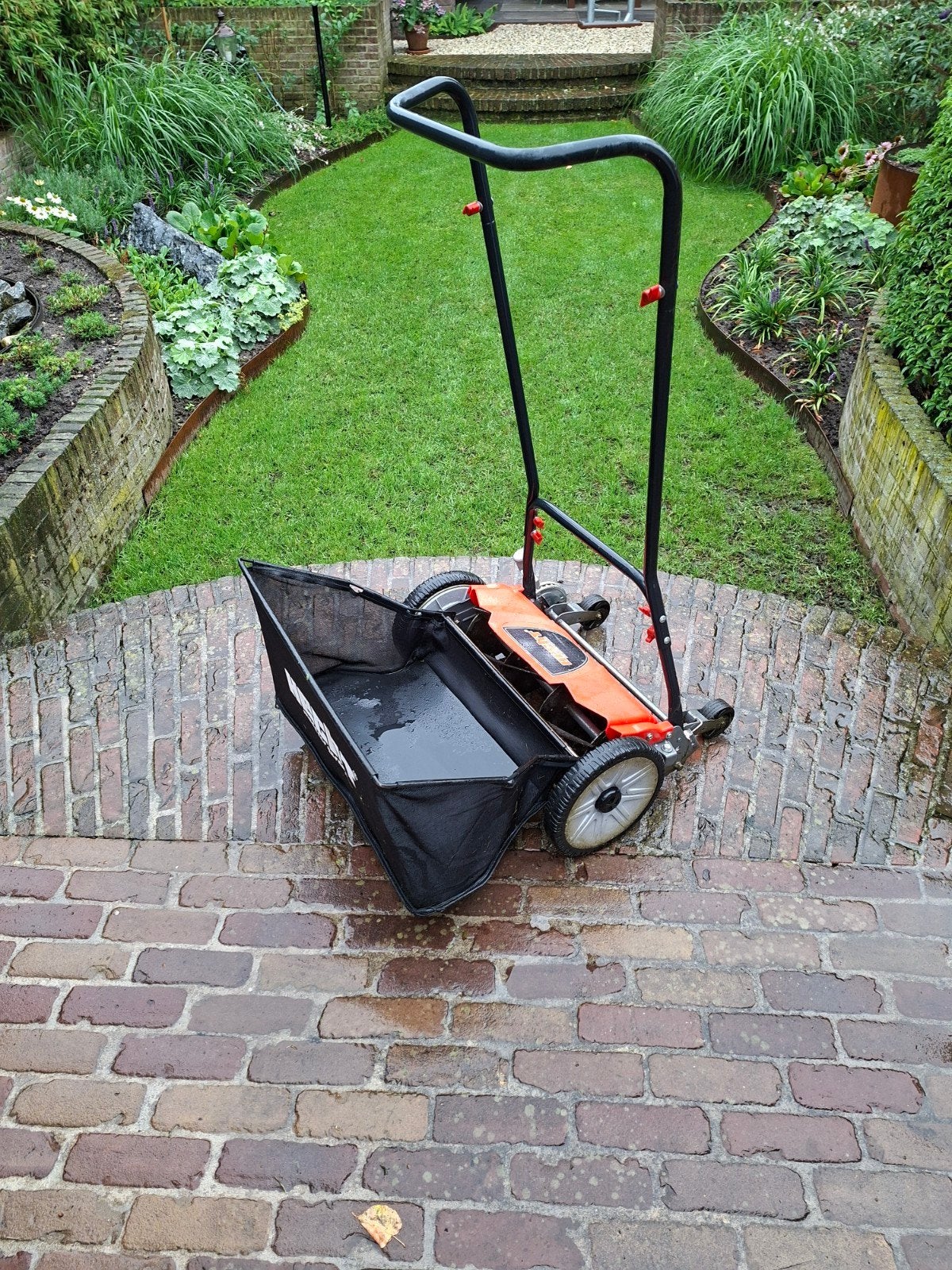 gazonmaaier 45 cm breed, Ophalen, Handgrasmaaier, 40 t/m 49 cm, Kooimesmaaier