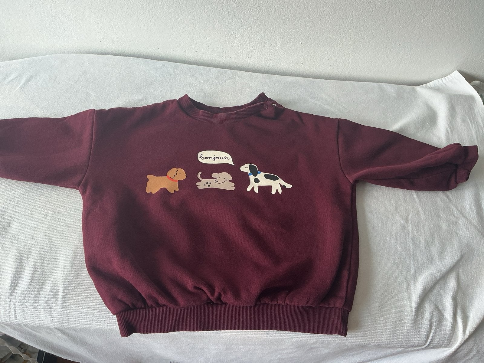 Leuke sweater. Zo goed als nieuw . Met print, Kinderen en Baby's, Kinderkleding | Maat 92, Ophalen of Verzenden, Zo goed als nieuw