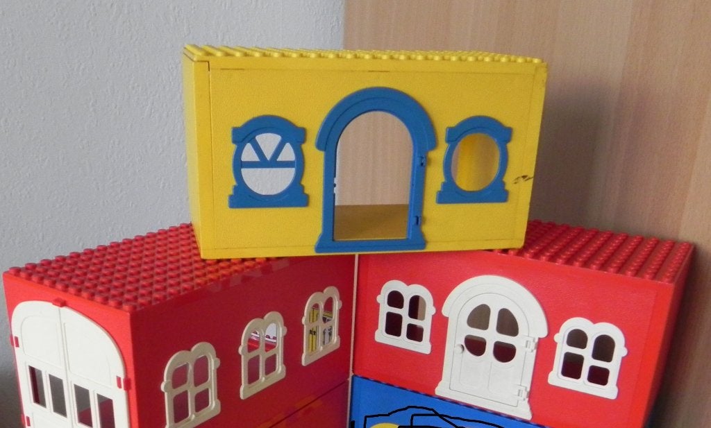 lego oude huisjes, Ophalen of Verzenden, Gebruikt