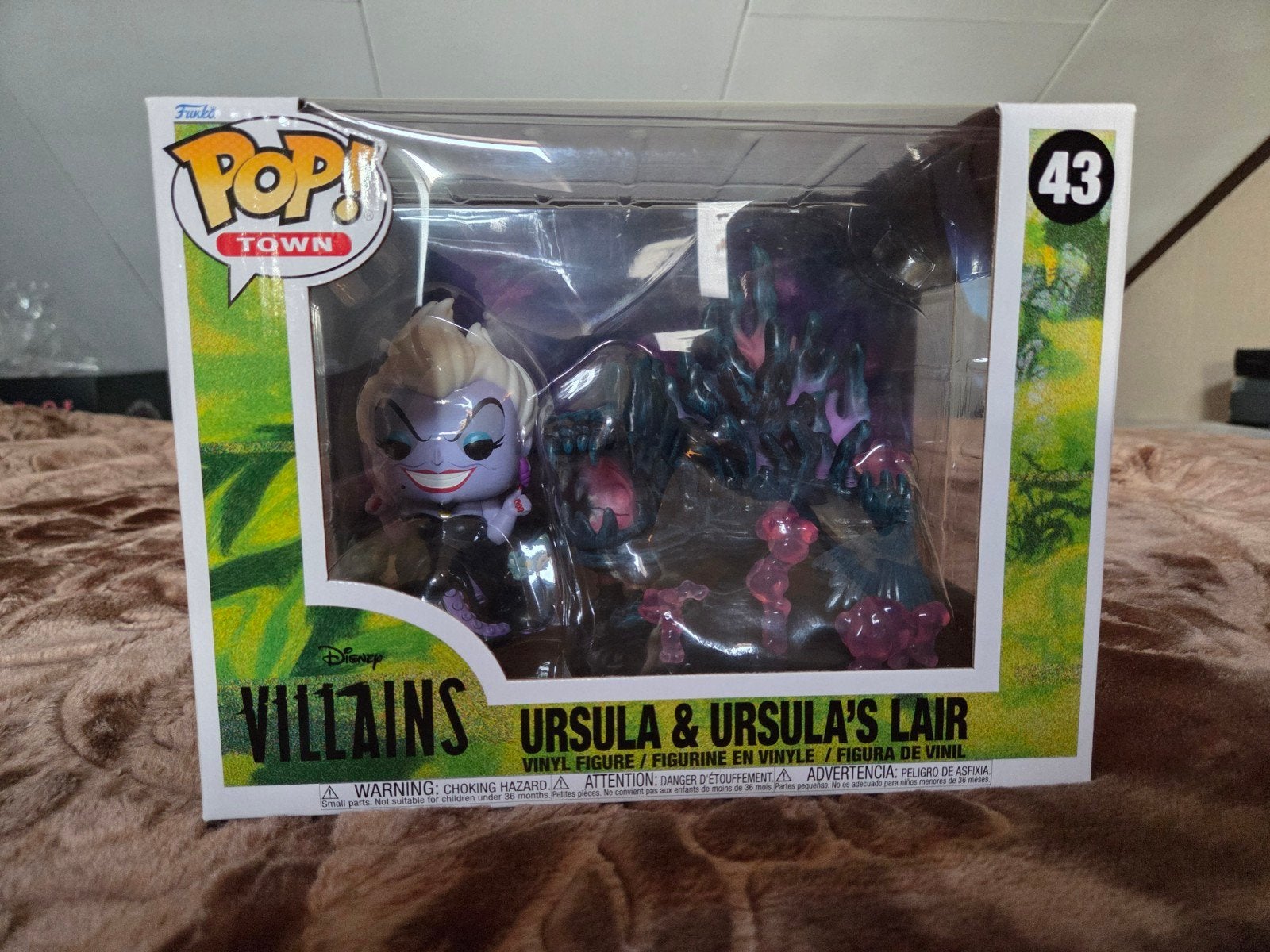 Funko Pop! Town Disney Villains Ursula & Ursula's Lair, Ophalen of Verzenden, Nieuw
