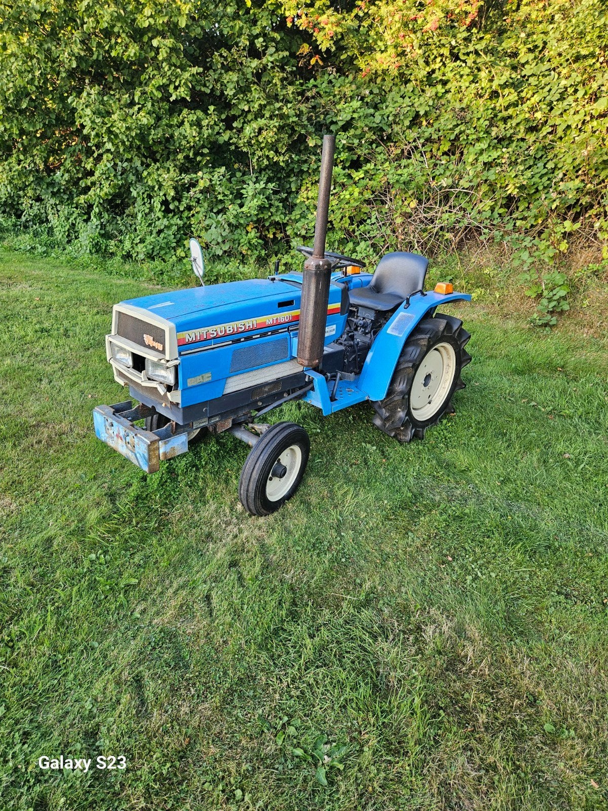 mitsubishi MT 1601 diesel Minitraktor minitrekker tractor, Overige merken, Gebruikt, Tot 2500, Ophalen of Verzenden