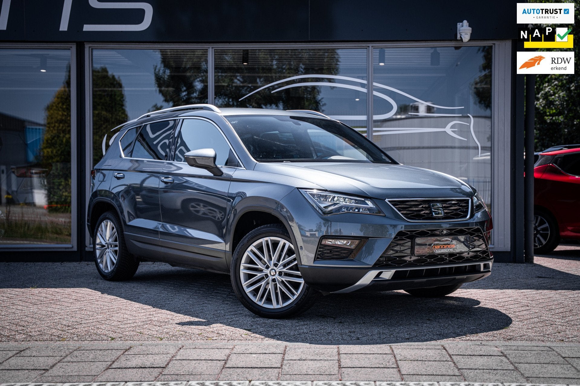 Seat Ateca 1.5 TSI Xcellence Business Intense|Keyless|Trekh|, Auto's, Seat, 4 cilinders, 150 pk, Ateca, Origineel Nederlands
