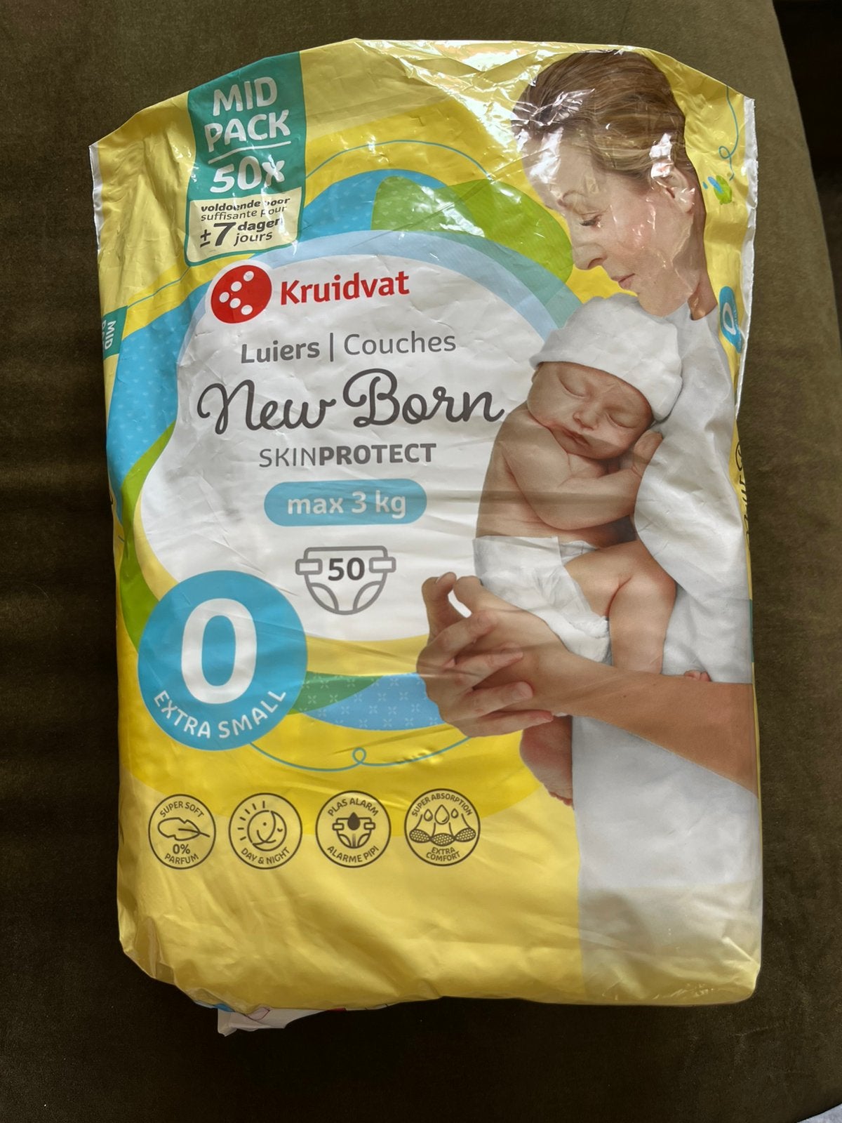 Gratis luiers maat 0 (max 3 kg), Ophalen, Zo goed als nieuw, Overige typen