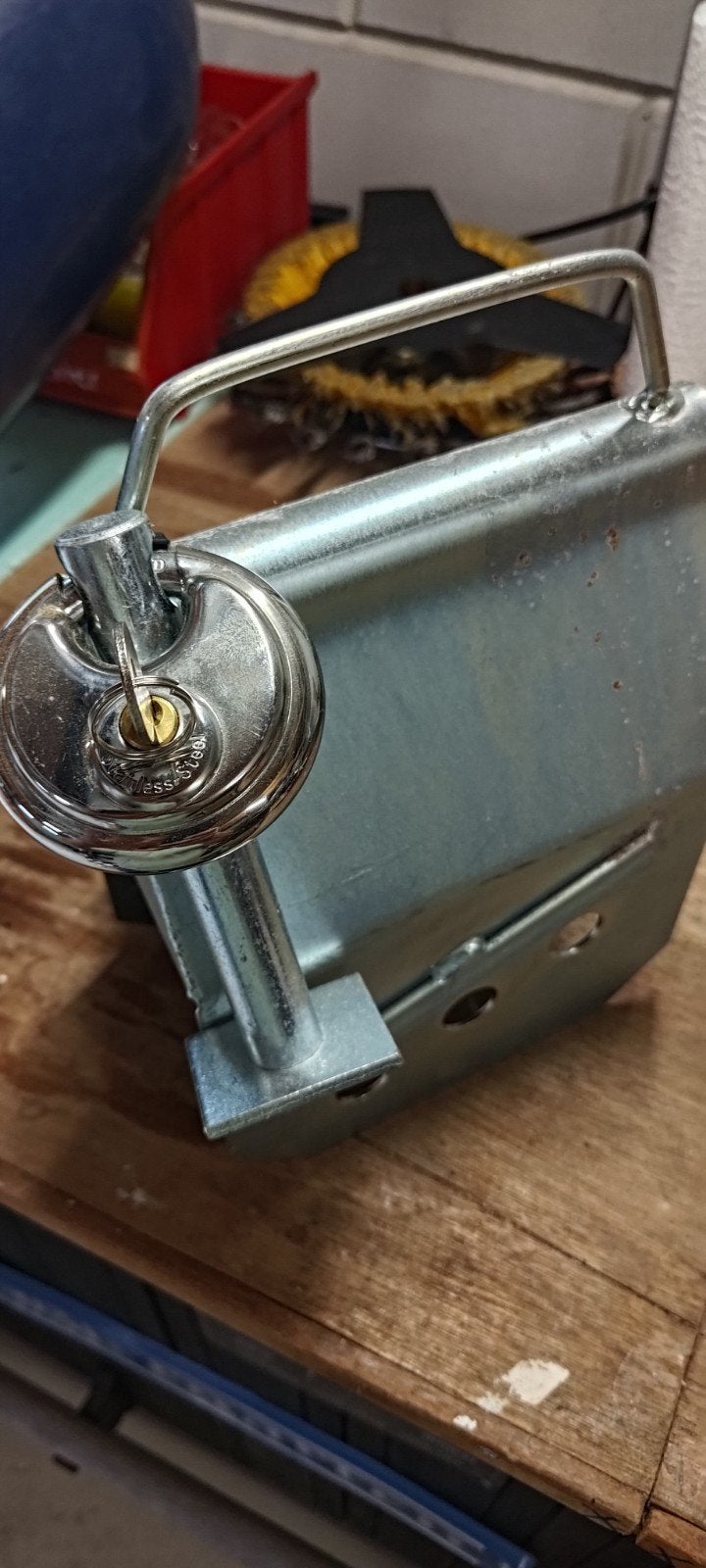 Nieuw disselslot aanhangwagen aanhanger trailer, Auto diversen, Aanhangwagen-onderdelen, Ophalen, Nieuw