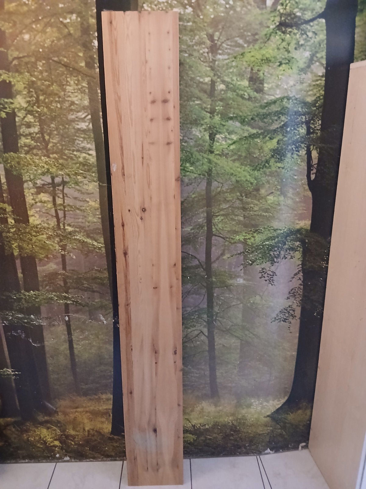 Massief Grenen Legplank / Meubelpaneel – 189,5 x 25 cm, Ophalen, Minder dan 25 mm, Plank, Minder dan 200 cm