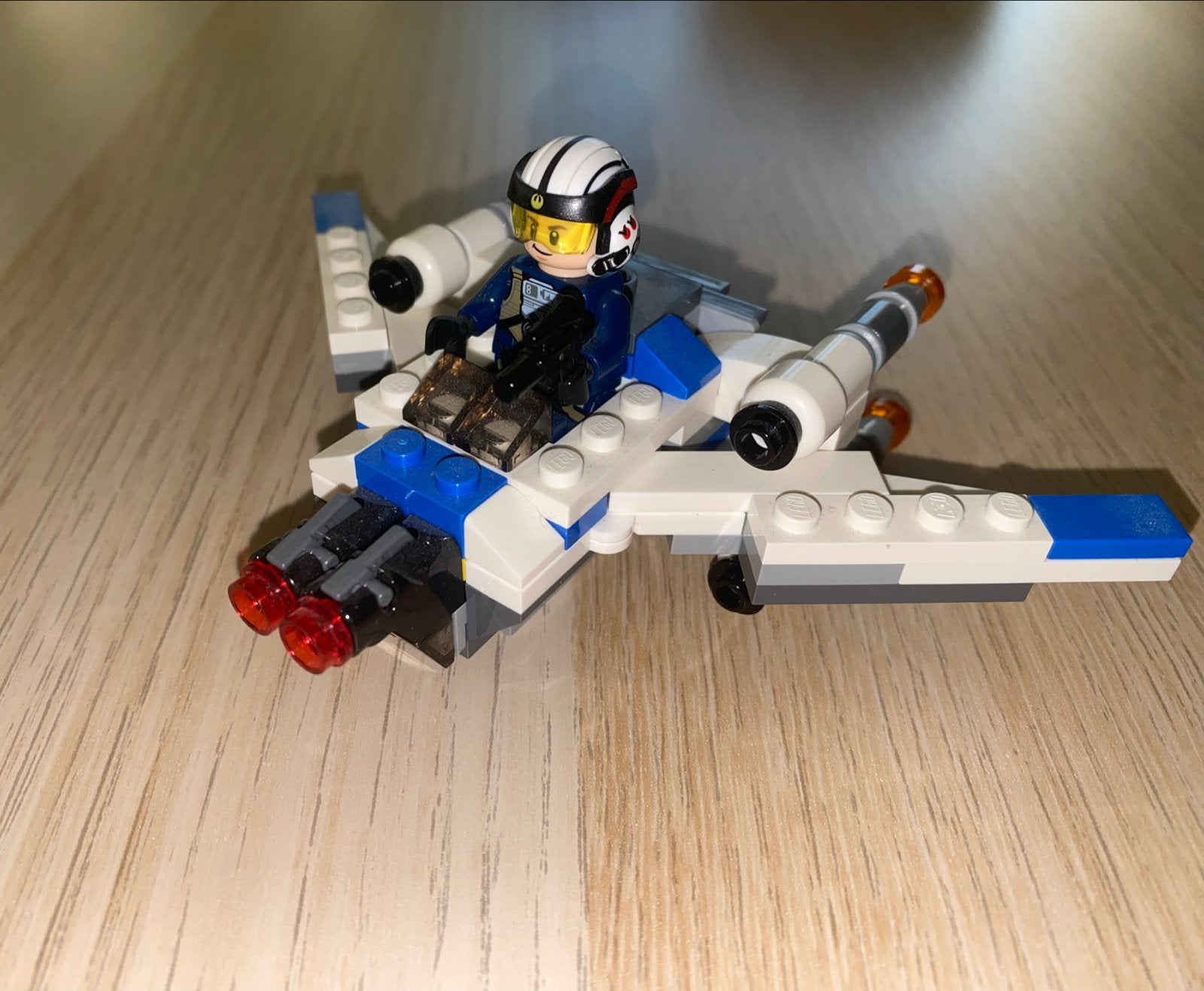 LEGO Star Wars U-Wing Microfighter 75160 met piloot, Ophalen of Verzenden, Zo goed als nieuw