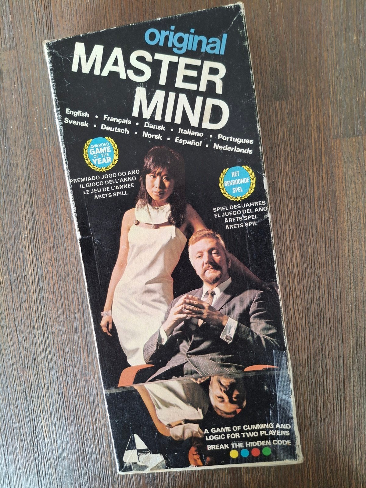 Vintage Original Master Mind Bordspel - Code Kraken, Een of twee spelers, Ophalen of Verzenden, Gebruikt, Original