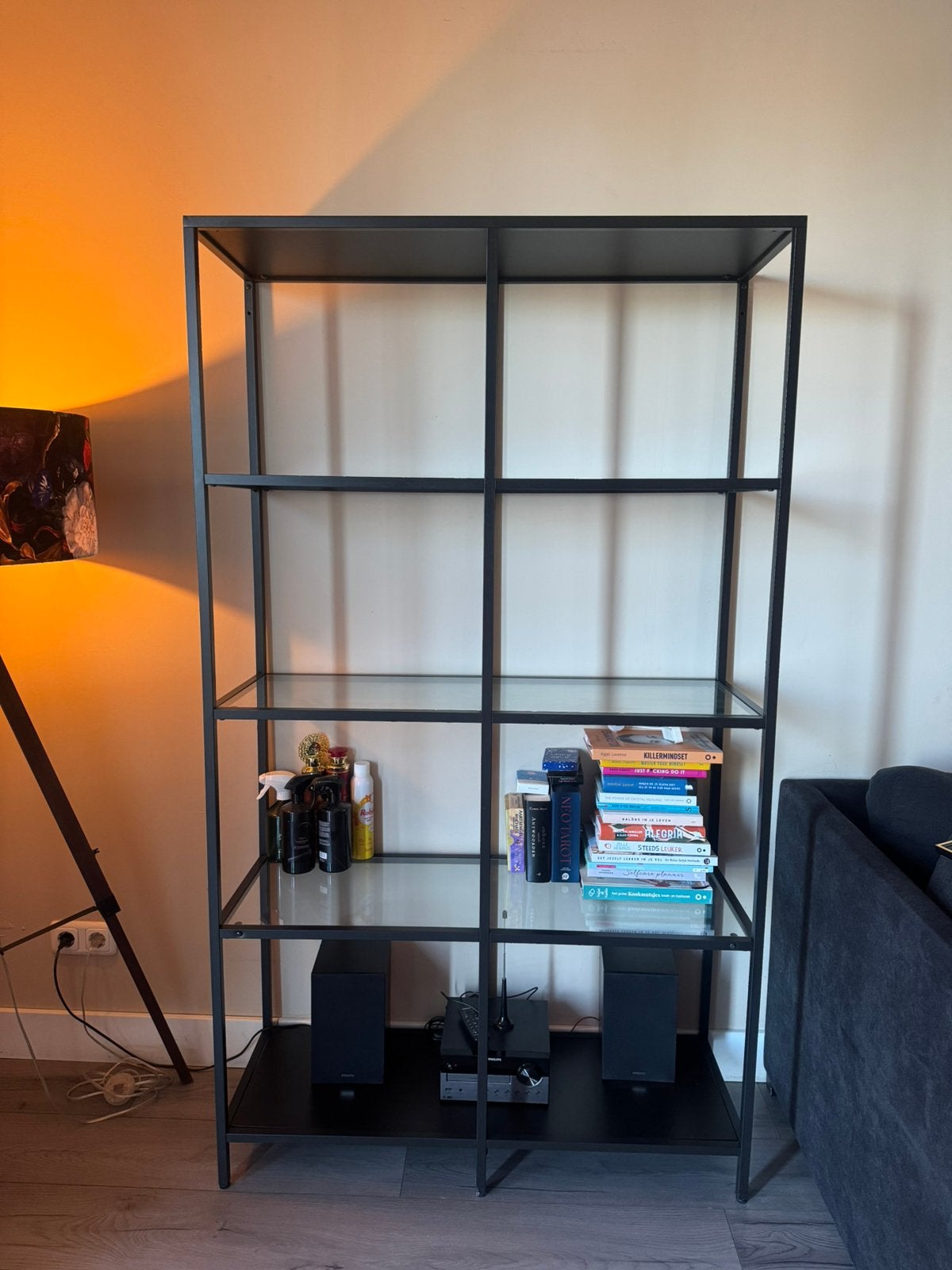 Ikea vitrine kast, Ophalen, Zo goed als nieuw