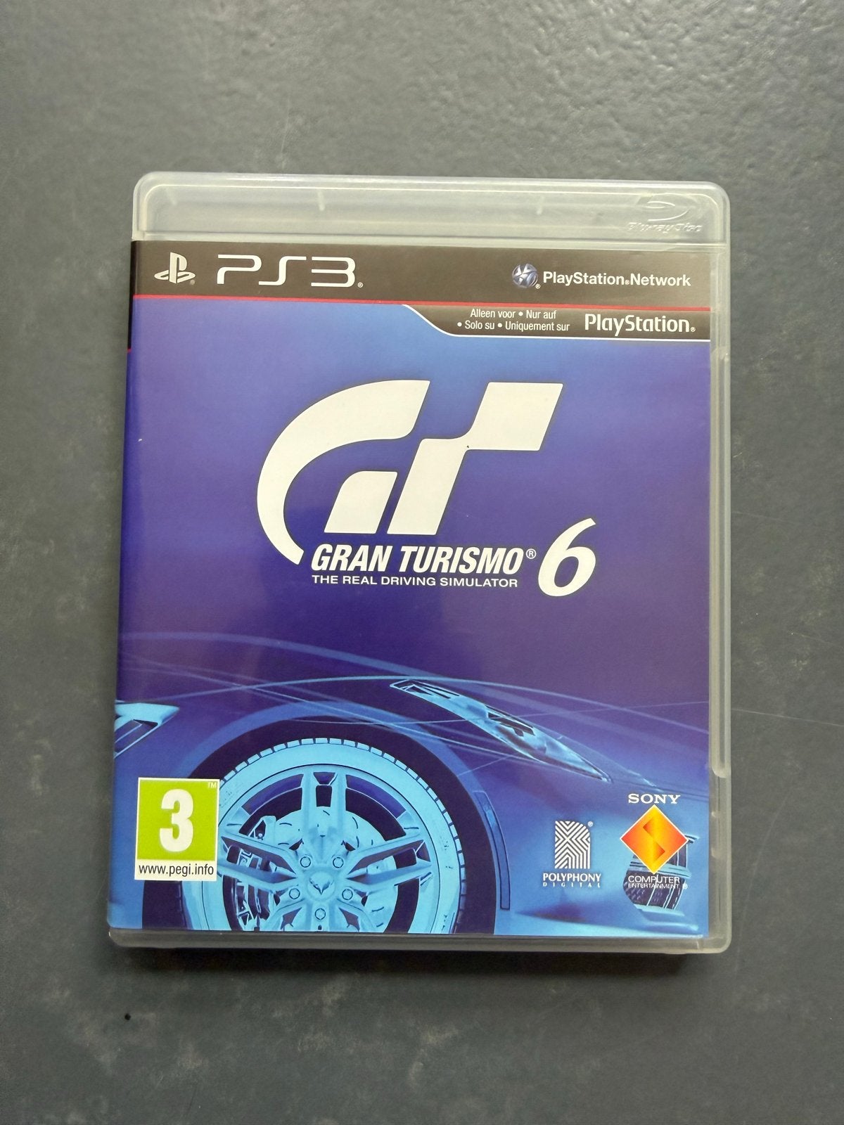 Gran Turismo 6 PS3 - The Real Driving Simulator, Online, Gebruikt, 1 speler, Racen en Vliegen