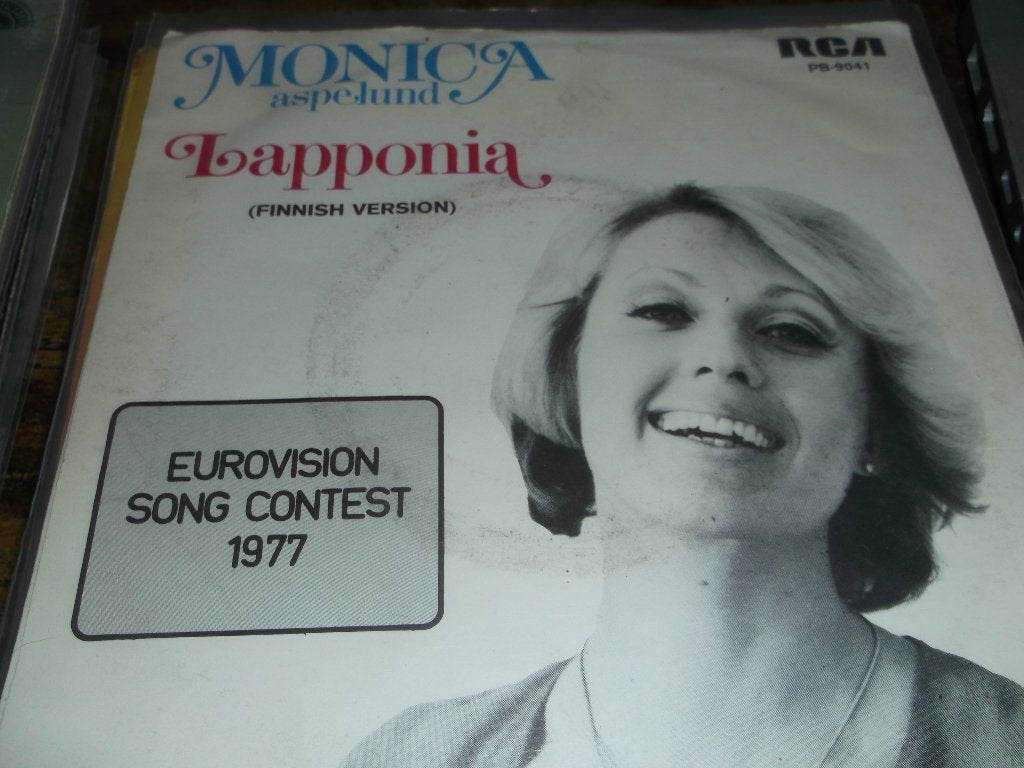 monica aspelund Lapponia eurovisie 296, Ophalen of Verzenden, Gebruikt, 7 inch, Pop
