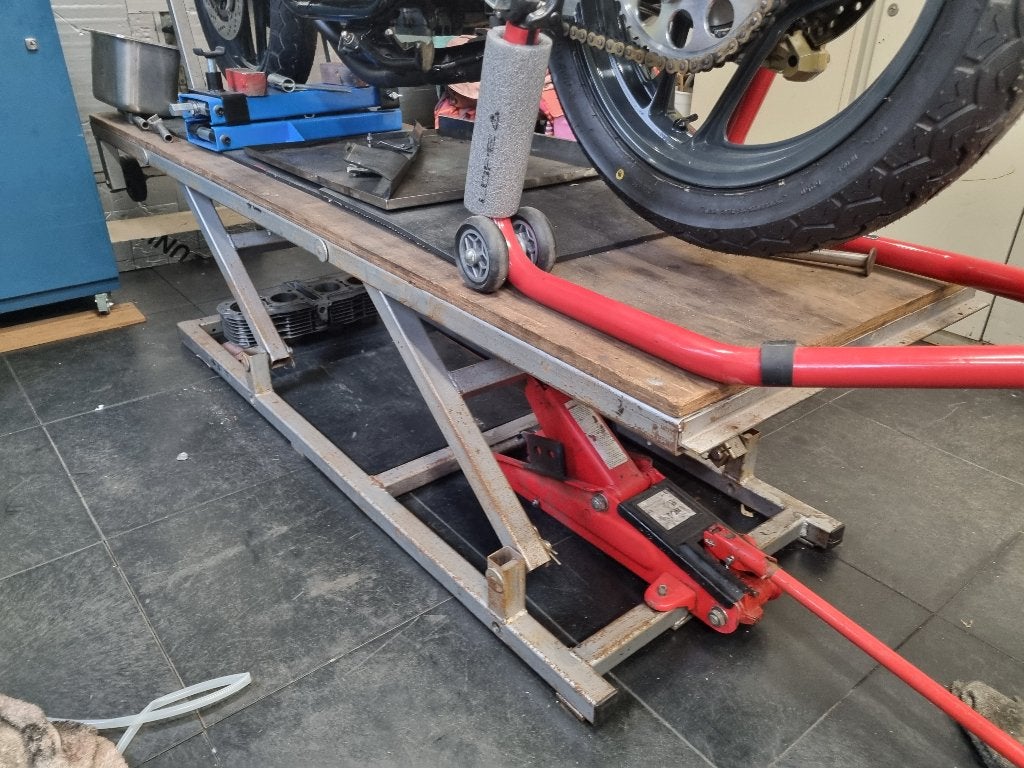 Hefbrug voor motoren, Ophalen, Gebruikt