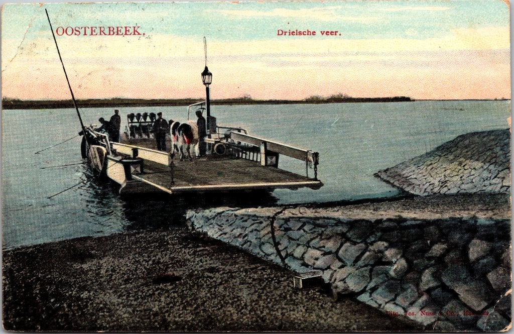 Oosterbeek - 11 antieke ansichtkaarten Briefkaart Algemeene, Verzenden, Voor 1920, Gelopen, Gelderland