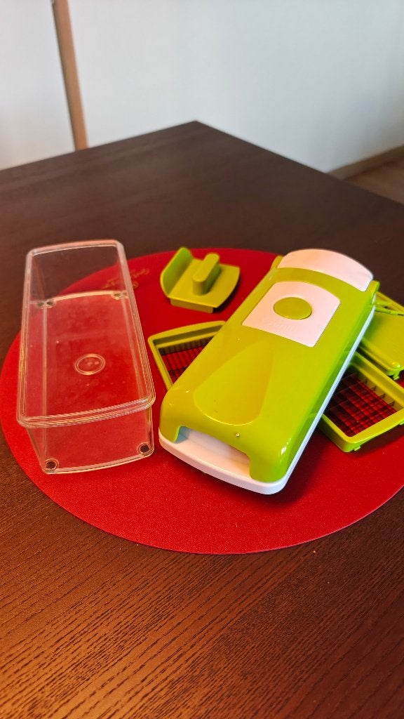 Genius Nicer Dicer Smart Set – Vegetable Chopper & Slicer, Kunststof, Ophalen of Verzenden, Zo goed als nieuw, Snijmachine