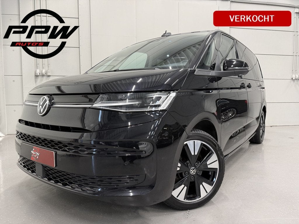 Volkswagen Multivan 1.4 eHybrid Life 7p. PANO/IQ-LIGHT/19"/S, Auto's, Volkswagen, Stof, Gebruikt, Zwart, Met garantie (alle)