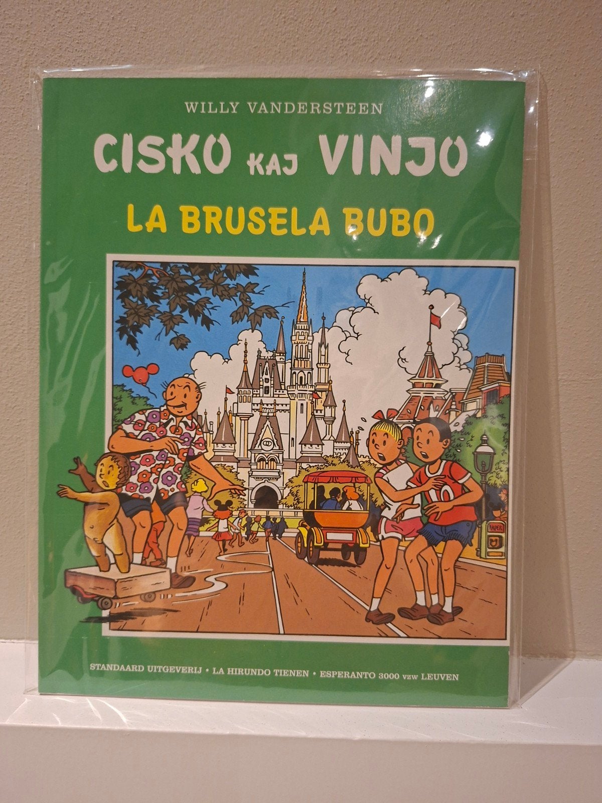 suske en wiske Cisko kaj Vinjo la brusela bubo, Boeken, Willy Vandersteen, Eén stripboek, Ophalen of Verzenden, Zo goed als nieuw