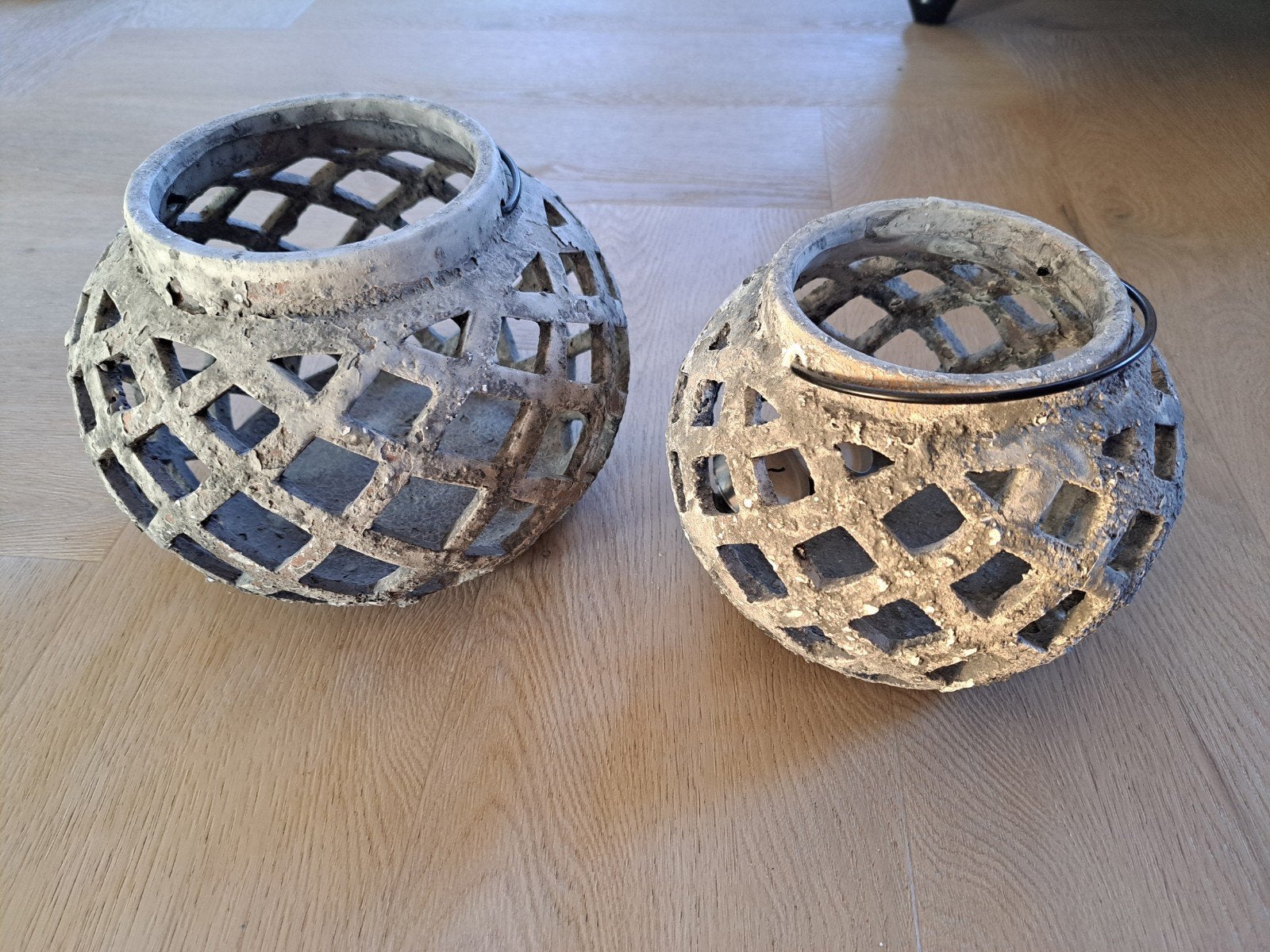 windlichten set, Ophalen