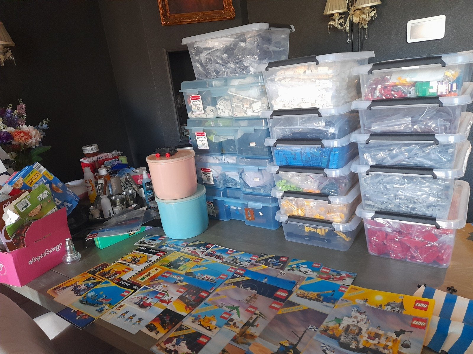 Grote lego verzameling, Kinderen en Baby's, Speelgoed | Duplo en Lego, Ophalen, Gebruikt
