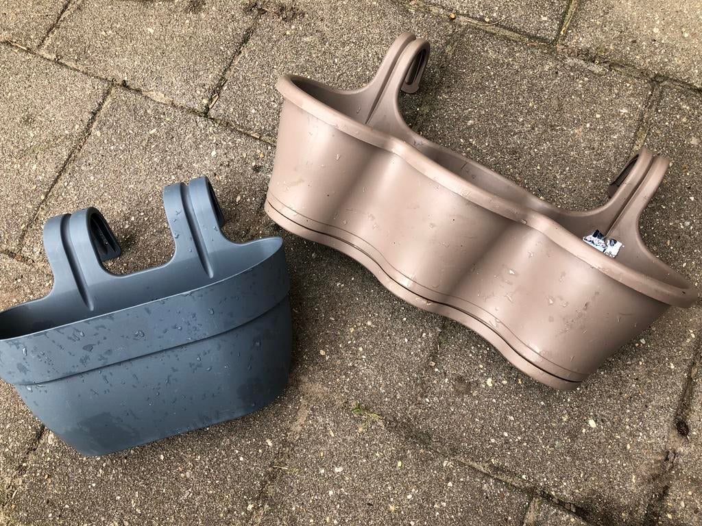 Elho hang bloembakken, Kunststof, Rond, Ophalen of Verzenden, Minder dan 40 cm
